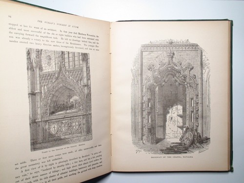 The World's Worship in Stone, M. M. Ripley, Illustrated, 1st Ed, 1879 - Picture 9 of 12