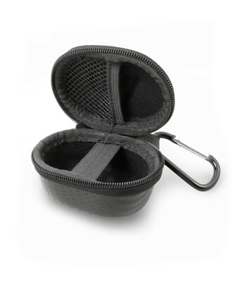 CASEMATIX Travel Case FIts Fingertip Pulse Oximeter - EVA Hard Shell w Carabiner