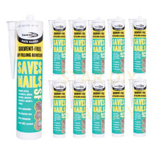 12 No Nails General Purpose Adhesive Glue Tube For Bathroom Panels Wall Cladding