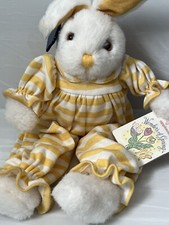 RARE VTG APPLAUSE Wonders of Spring Boy BUNNY Dimples PLUSH Stuffed Toy TAGS