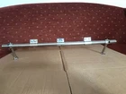 DESMO STYLE BADGE BAR COMPLETE KIT 18" CURVED CLASSIC CAR. STUNNING QUALITY