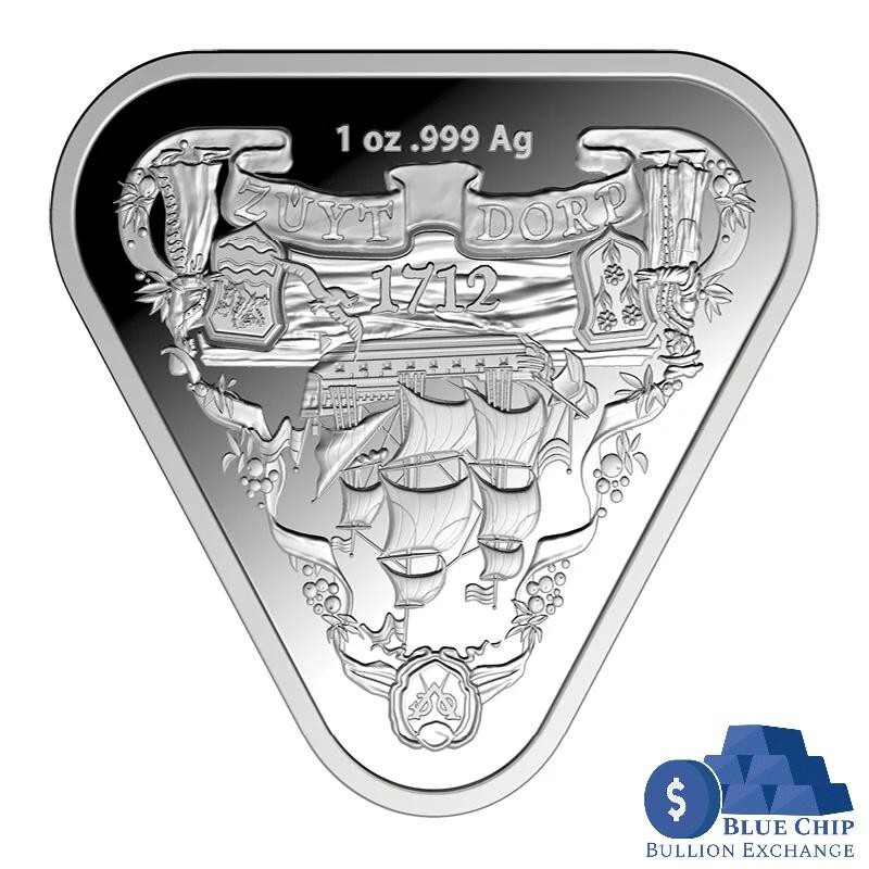 2020 $1 RAM Zuytdorp Triangular 1oz Silver Bullion Coin