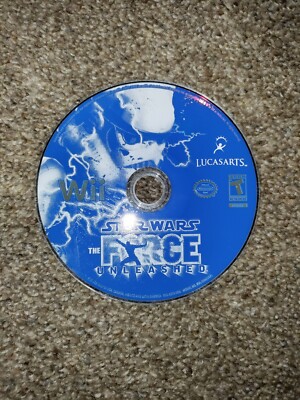 Star Wars The Force Unleashed Nintendo Wii Video Game DISC ONLY LucasArts Tested