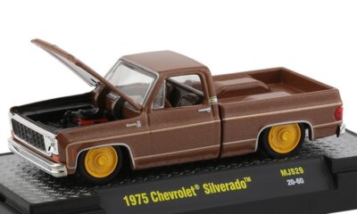 CHEVROLET Silverado - 1975 - brownmetallic - M2 Machines 1:64
