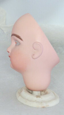 Tête De Poupée De Collection Reproduction JUMEAU Bouche Fermée, Taille 8 (environ 50 Cm), Porcelaine