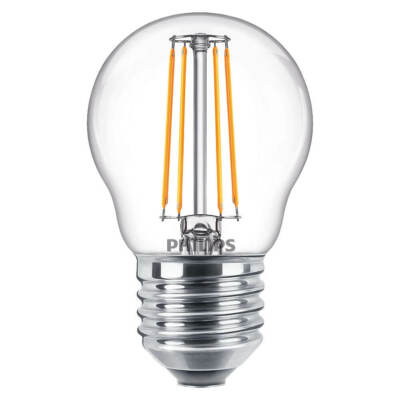 PHILIPS E27 Classic LED Lampe 4,3W = 40 Watt warmweiss klar dekorativ Filament