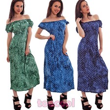 Robe Femme Longue Longuette Genou Cœurs Décolleté Carmen Gitane Neuve 311