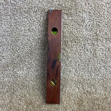 Lakeside #2056 Wood Torpedo Level w/3 Vials H...