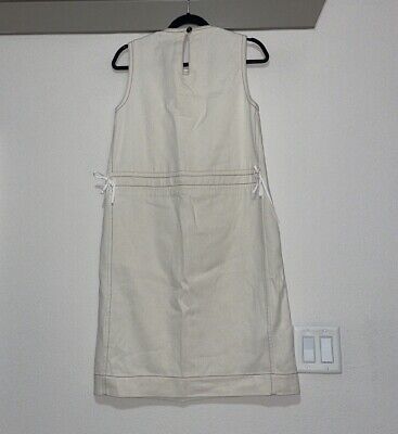 Marni White/Cream Denim Shift Dress SZ 40/US 4 VGUC | eBay Marni White/Cream Denim Shift Dress SZ 40/US 4 VGUC | eBay