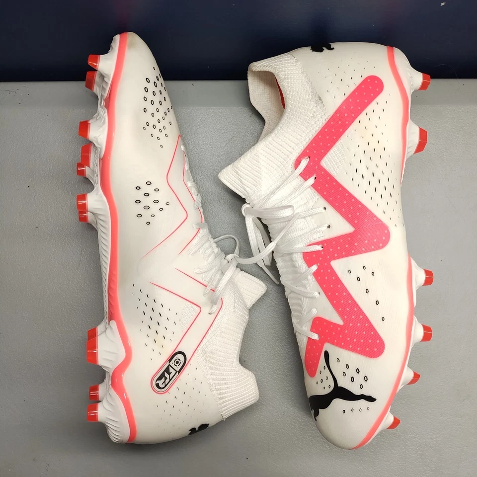 PUMA Future Match FG/AG Soccer Cleats Womens US Size 10 Multi Lace Up 107371-01 - Image 3 of 4