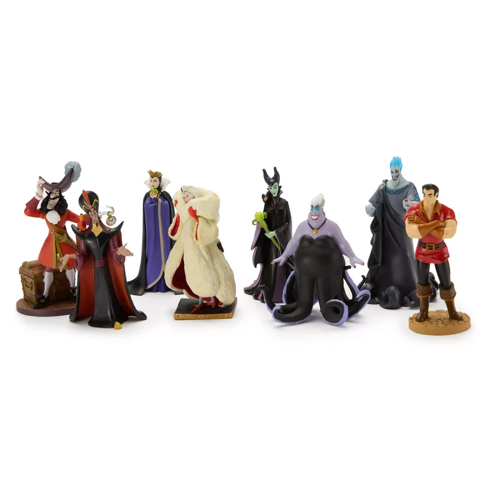 Disney Villains 8 Piece Vinyl Figures Play Set - Cake Toppers - Image 2 of 4