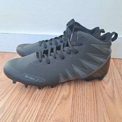 Rawlings Outpost MID Football Cleats Charcoal Cleats Mens Size 9.5 (160726)