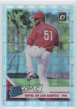2019 Donruss Optic Rated Rookies Pandora Prizm 24/99 Enyel de los Santos #66 4z8