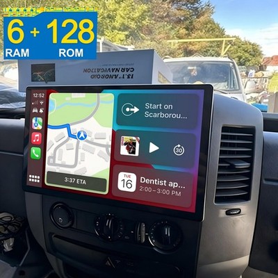 13'' 2K Android Autoradio CarPlay BT Für Mercedes Sprinter B906 2006-2016 6+128GB