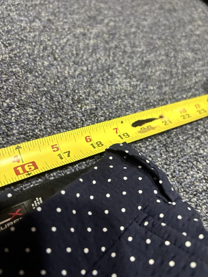 Ralph Lauren RLX Shorts Men's 36 Blue Golf Tee All Over Fit - Image 3 of 4