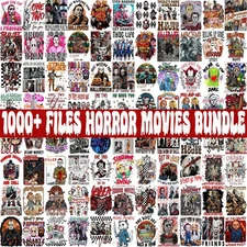 Halloween 1000+ Villains Png Bundle, Halloween Villains Horror Movie Png