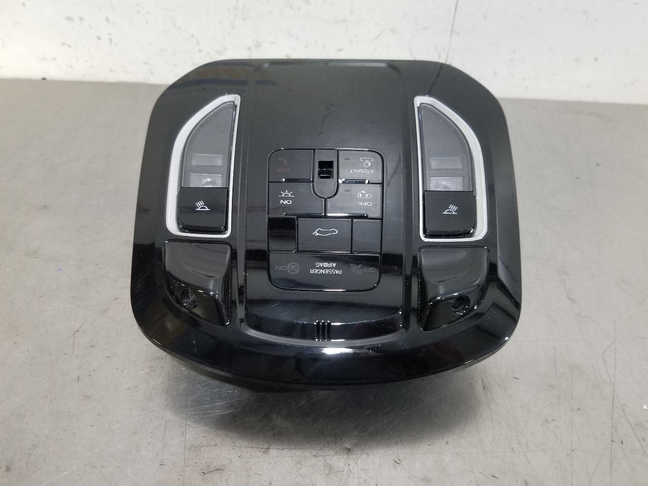 23 2023 MASERATI GRECALE OVERHEAD ROOF CONSOLE BLACK 