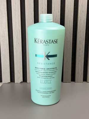 Kerastase Resistance Bain Force Architecte Strengthening Shampoo 1000ml.