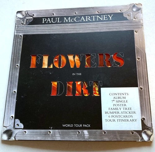 PAUL McCARTNEY 'FLOWERS IN THE DIRT WORLD TOUR PACK' 1989 LTD ED. +7" + INSERTS