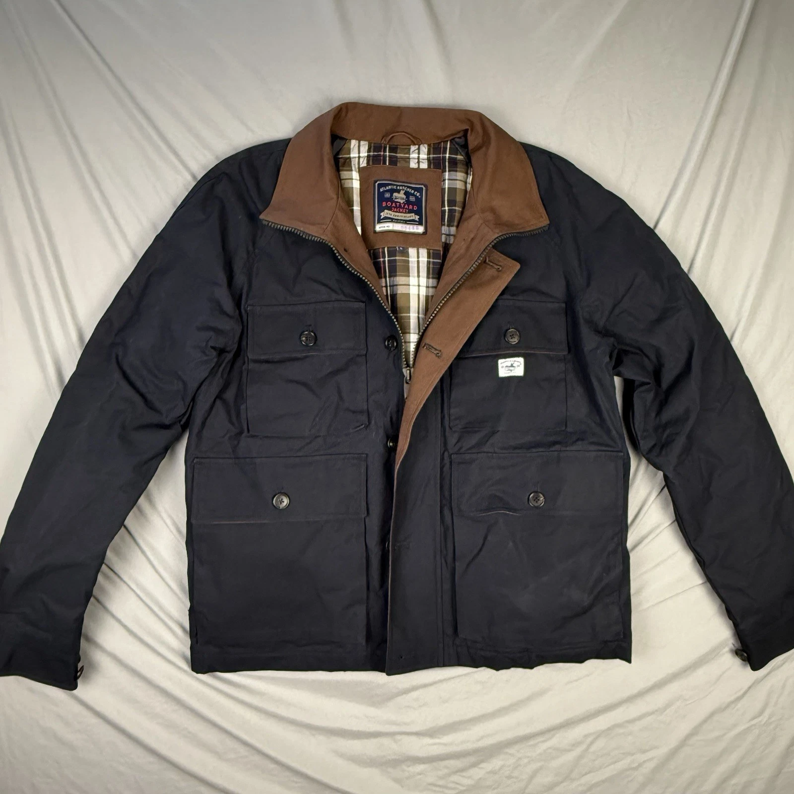 Atlantic Rancher Jacket Coat Men’s Large 25th Anniversary Cotton Heavyweight - product detail image 1