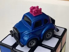 TAKARA Choroq Miniature Car A-10 VW-RR with Pocket Bike