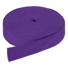 50Yardx1 1/2" Width Nylon Webbing Strap Poly Flat Webbing Strapping Dark Purple