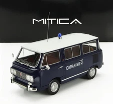FIAT 850 CARABINIERI FAMILY 1970 1/18 MYTHICAL 201014-D