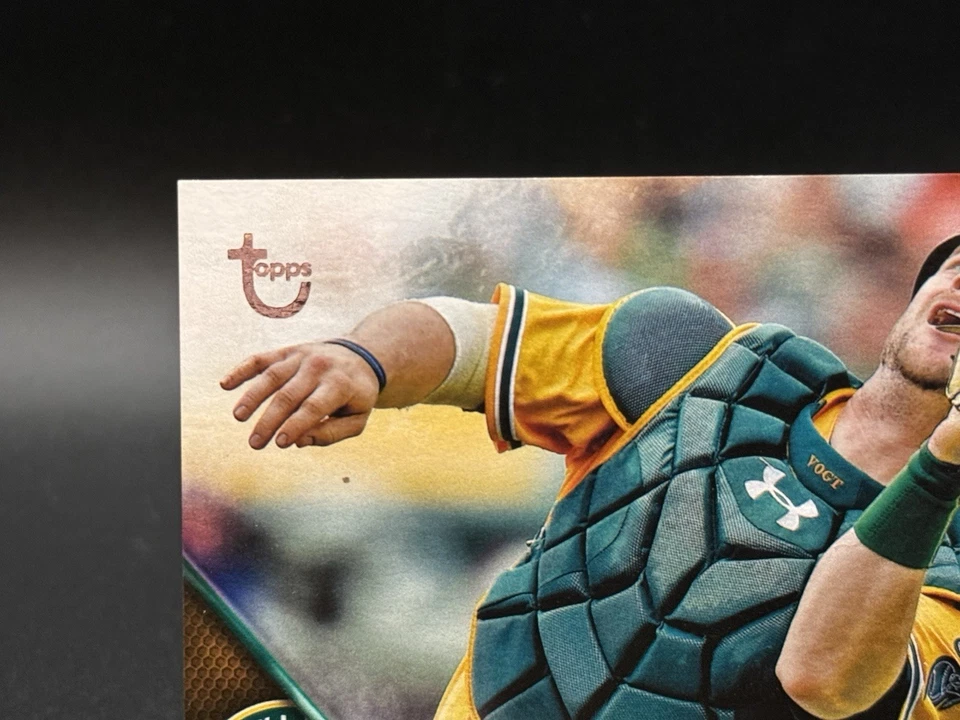 2016 Topps - Stephen Vogt #506 Vintage Stock /99 A’s ST3 - Image 2 of 4