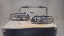 Bmw X5 E53 04-06 Lci Halogen Headlights Pair Driver Passenger Ns Os Left Right
