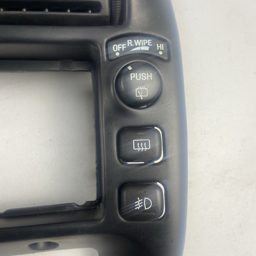 1995-2005 Ford Ranger Explorer Radio Bezel Center Dash Vents Trim 4WD Black OEM - Picture 5 of 16