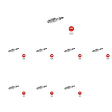 8 x Zündkerze NGK für ALPINE, MERCEDES-BENZ, RENAULT 190 (W201), 21