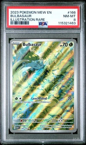 Bulbasaur 166/165 Sv: Scarlet & Violet 151 Holo