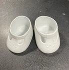 My Child White Mary Jane Doll Shoes Vtg 1980s Mattel 🎀