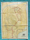 Rare Early 1900's Bangor & Aroostook Railroad Map B&A Railway Maine Penobscot RR — photo 1