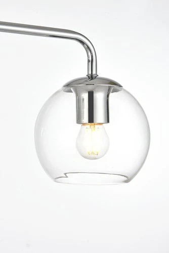 Elegant Lighting LD7321W19 Genesis 2 Light 10" Tall Bathroom - Brass - Picture 12 of 12