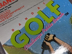 Bandai Golf Challenge Pebble Beach Nintendo NES Cartridge Only