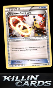 Ampharos Spirit Link 70/98 Pokemon Uncommon XY - Ancient Origins Card LP