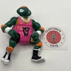 Vintage TMNT Teenage Mutant Ninja Turtles Shell Slammin’ Mike 1991 Figure #3
