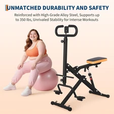 Home Squat Assist Machine for Glutes Workout, Adjustable Resistance 350 LBS