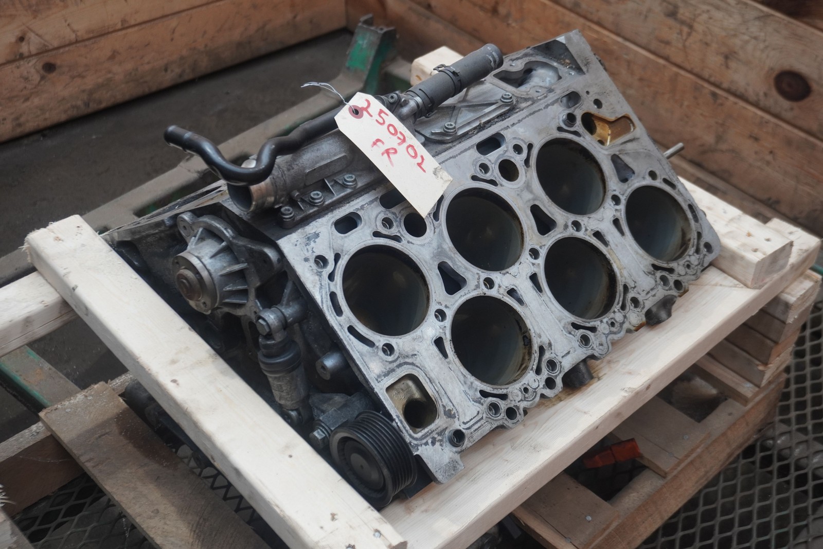 Engine Motor Short Cylinder Block Bentley Continental Flying Spur GT 6.0L W12