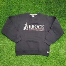 Vintage Y2K Russell-Athletic Sweatshirt Small 18x24 Cropped