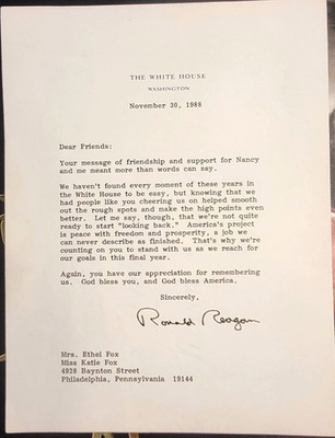 President  RONALD REAGAN Collection, 11 Items, Autographs, & more