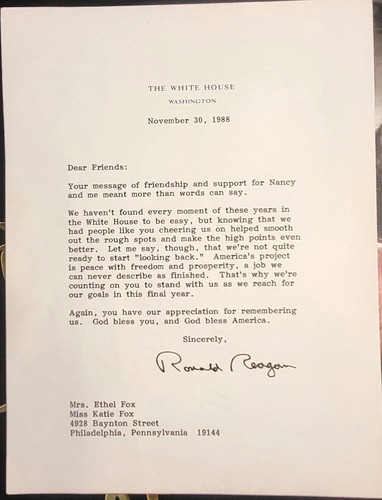 President RONALD REAGAN Collection, 11 Items, Autographs, & more