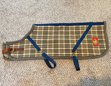 S/A Baker Plaid Horse Blanket/Sheet w/ Straps...