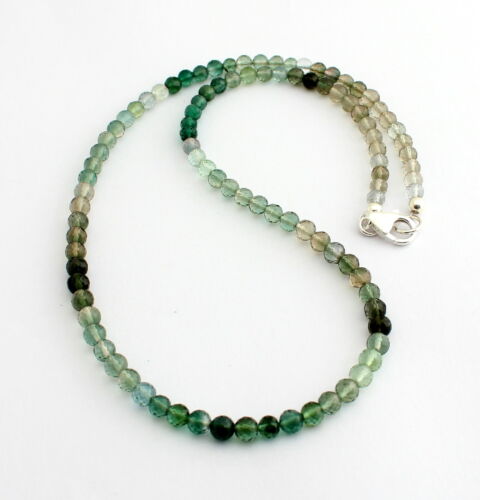 Fantastico 1AA Collana Tormalina Preziose Sfaccettato Sfera Collier Multy-Farbe - Foto 6 di 7