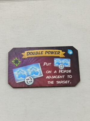 Kingdom Rush Double Power Man Vs Meeple Board Game Promo
