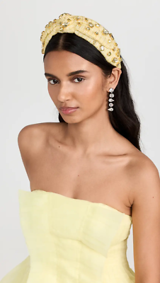 Lele Sadoughi Oversized Canary Veronica Headband NWT Tweed  display picture 2