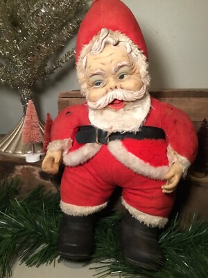 Vintage 1950's Rushton Santa Claus, 19