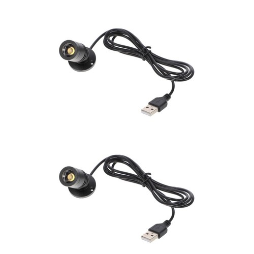 2 Pack Aluminum Alloy USB Small Spotlight Mini Downlights Picture - Picture 3 of 12
