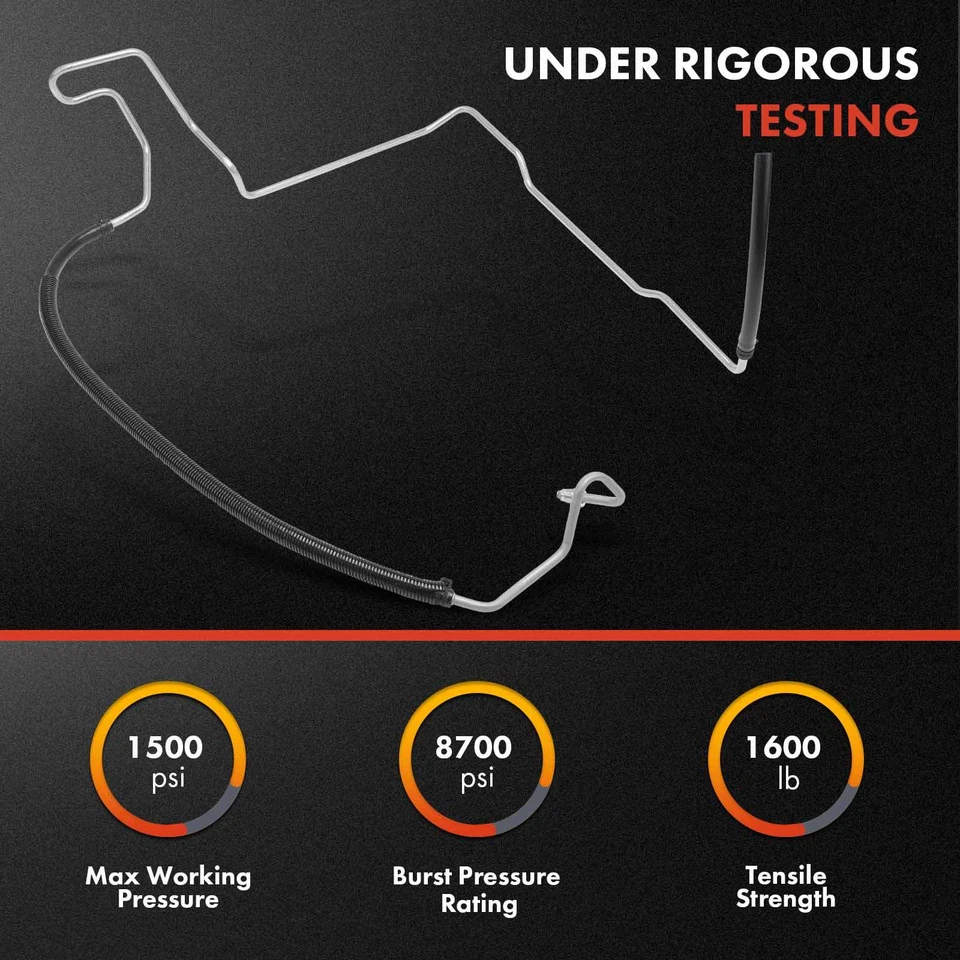 Power Steering Return Line Hose Assembly for Buick LeSabre Park Avenue Pontiac - Image 2 of 4